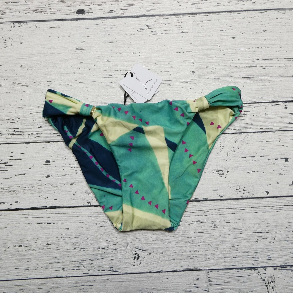 Lenny Niemeyer Bikini Bottom‎ Womens Small Abstract Swimwear Brazilian Designer